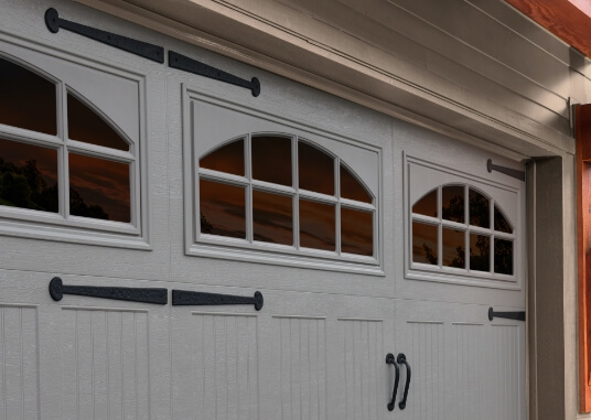 Advantage CH / White / Arched Colonial Long Panel Windows